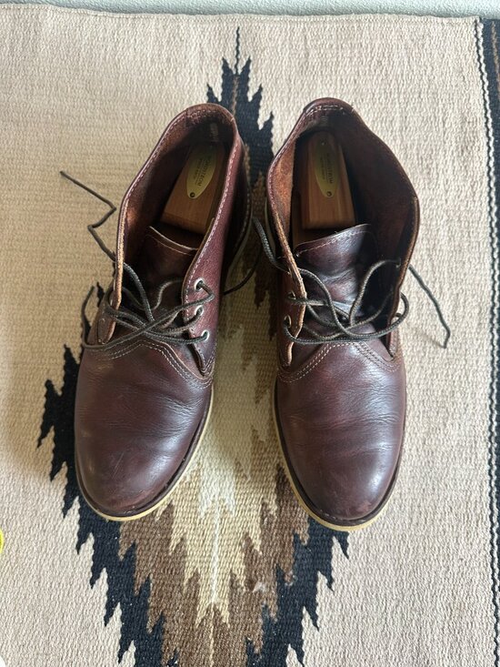 Red Wing Heritage 3141 Work Chukka Boots Men\'s 9.5 D Briar Oil Slick Made in USA main image 4